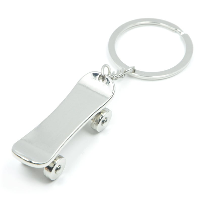 Elechobby Interesting Keyring,Keychain Pendants of Various Models (Skateboard) - Image 1